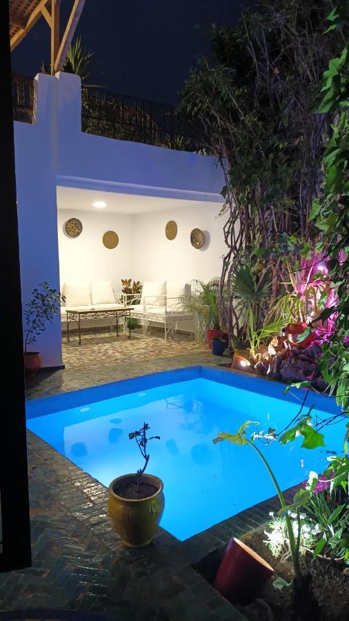 非斯Dar Ben Daoud Avec Piscine Et Terrasse Privee公寓 外观 照片