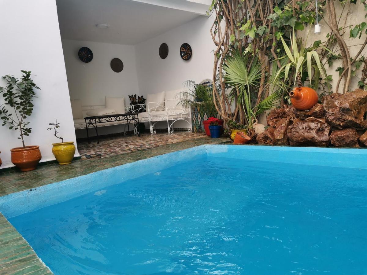 非斯Dar Ben Daoud Avec Piscine Et Terrasse Privee公寓 外观 照片